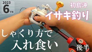 #37【船釣り】静岡県 初島沖 イサキ釣り～しゃくり方ひとつでこんなに変わる～