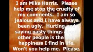 MEDIATAKEOUT: Mike Harris "HELP ME!! I am so jealous of celebrities!!"