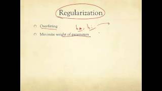 Part V: Regularization