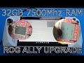 ROG Ally 32GB 7500MHz RAM Upgrade