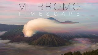 BLENDING TIME - Mt Bromo, Indonesia - TIMESCAPE 4K