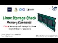 Linux Memory Management Commands | Check memory in linux OS