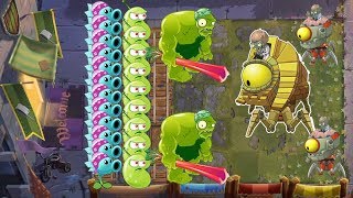 Plants vs zombies 2 Battlez - Snow Pea, Zoybean Pod vs Zombot