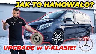 20 LETNIE HAMULCE W NOWYM AUCIE?! Robimy upgrade Mercedesa V-Klasy! DZB BRAKE SYSTEMS