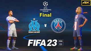 FIFA 23 - OM vs. PSG - Ft. Xavi Simons - UEFA Champions League Final - Le Classique - PS5™ [4K]