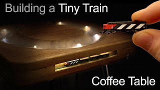 Tiny Train, Big Impact: Building a Coffee Table with a Twist!