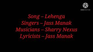 Song: Lehenga Lyrics (Jass Manak)