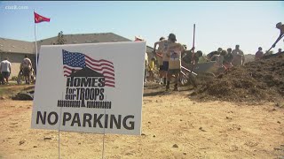 New Neighbors: Volunteers building former Marines new homes in Escondido