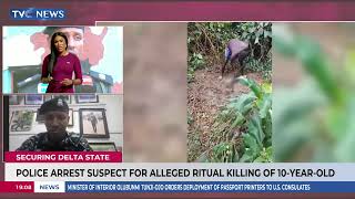 Police Arrest Suspect For Alleged Ritual Killing Of 10-Year-Old