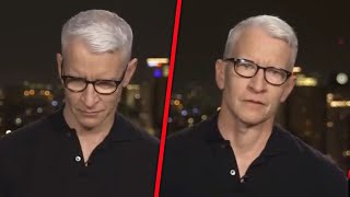 Anderson Cooper Chokes Up on Live TV Over Israel Terrorist Attack