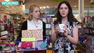 #WokingTV Back to School with Paperchase