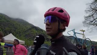 Andrea Piccolo - Interview at the finish - Stage 2 - Giro d'Italia 2024