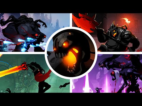 Shadow Knight: Deathly Adventure RPG – All Bosses [1080p]