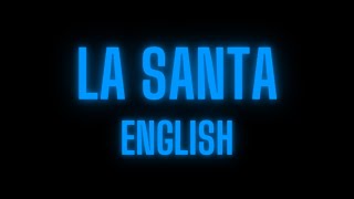 bad bunny & daddy yankee - la santa // +letra/lyrics (spanish/english)