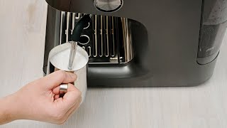 Dualit Barista School - How to texturise milk with the Espressivo Pro Coffee Machine