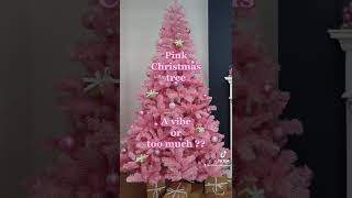 Pink Christmas Trees