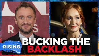 Harry Potter Star DEFENDS JK Rowling After Reporter Asks About Transgender Issue | RISING
