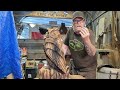 Power Wood Carving a Owl Part 2. Final