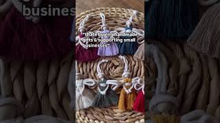 Give the gift of handmade #shopsmallbusiness #handmadechristmas #macrame