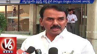 Minister Jupally Krishna Rao urge Union Government to resolve Textile Weavers Problems | V6 News