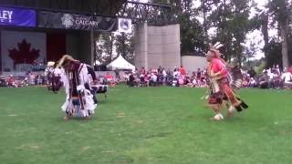 North Stone Canada Day Pow wow Dance 3 At Prince's Island Park