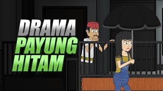 Drama Payung Hitam - Trigon - Animasi Lucu - Kartun Lucu