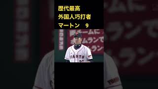 現ライオンズ内海選手から先頭打者ホームランを放つ‼️巧打者マートン‼️