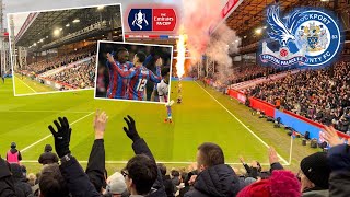 CRYSTAL PALACE 1-0 STOCKPORT COUNTY FA CUP VLOG 2025 *4,000 LOUD STOCKPORT FANS👏🏾| EZE NETS WINNER🔥*