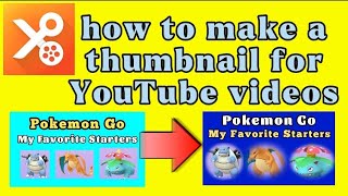 how to make a thumbnail for your YouTube videos with YouCut video editor app