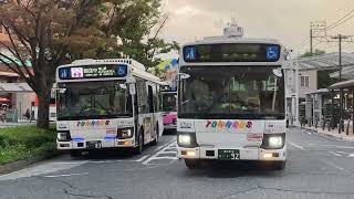 いすゞエルガミオ京成タウンバスTO92有57お花茶屋駅・上千葉小学校経由亀有駅(回送中)亀有駅18時03分通過