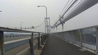 しまなみ海道06　大島（来島海峡第一大橋）→今治（来島海峡第三大橋）