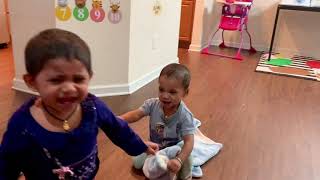 Twins Fighting#Babies fighting#Funny Videos