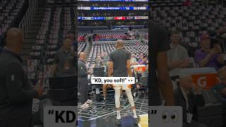 Kevin Durant Shuts Down Fan Who Yelled ‘KD, You Soft!”
