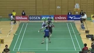 渡辺/三橋（日本ユニシス/日本大学） vs 松居/玉手（日本体育大学）2016ランキングサーキット MD 準々決勝