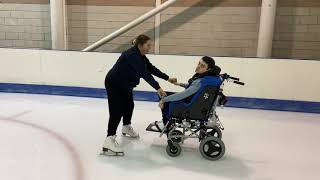 Grant Baxter and Lucy Baxter  Virtual British Inclusive Skating International Championships 2020