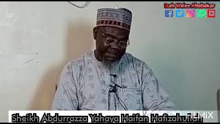 Abubuwa Guda Hudu Da Zasujo Aqarshen Zamani Yanada kyau Kujiso  Sheikh Abdurrazzaq Yahaya Haifan