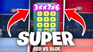 SUPER RED VS BLUE FORTNITE VAULT CODE (Super Red VS Blue Fortnite Vault Code) by Typical Gamer