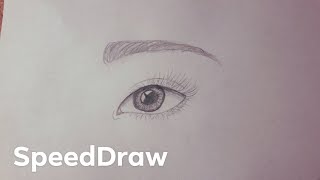 Ako jednoducho nakresliť oko/SpeedDraw