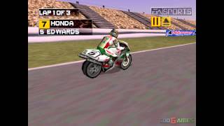 Superbike 2000 - Gameplay PSX / PS1 / PS One / HD 720P (Epsxe)