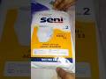 seni free samples adult diaper Unboxing