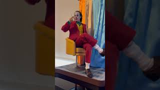 INART JOKER (2019) | RED SUIT VERSION WITH MURRAY FRANKLIN STUDIO DIORAMA #shorts #inart #joker #dc