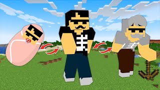 【マイクラ】歳がランダムで変わる世界でサバイバル！
