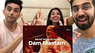 Coke Studio Reaction | Dam Mastam Reaction Video | Season 12 | Rahat Fateh Ali Khan | Rohail Hayat
