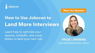 How to Use Jobscan to Land More Interviews