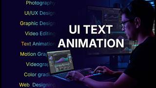 After Effects UI Text Animation Tutorial — Interactive Motion Graphics for Designers (Step-by-Step)