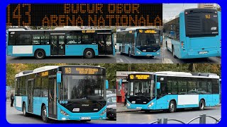 AUTOBUZUL OTOKAR C10 #6349 REPARTIZAT PE LINIA 143