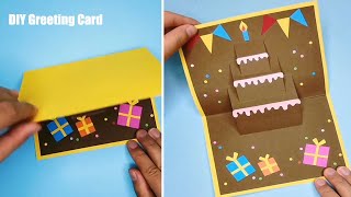 DIY Pop-up Birthday Card | Birthday Greeting Card DIY | Card Making | Handmade Card