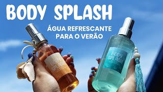 BODY SPLASH - Aprenda a fazer um body splah com a base pronta e com as matérias primas