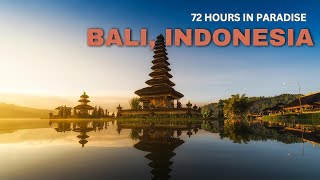 72 Hours in Bali: The Ultimate 3-Day Travel Guide to Paradise!.