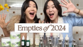 Most Emptied out Product of 2024! with EUNIUNNI!🔥🔥🔥